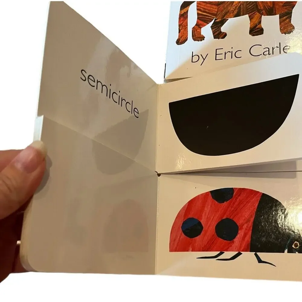 Lot 4 My Very First Book Eric Carle Numbers Shapes Words Colors HC Match-a-Page